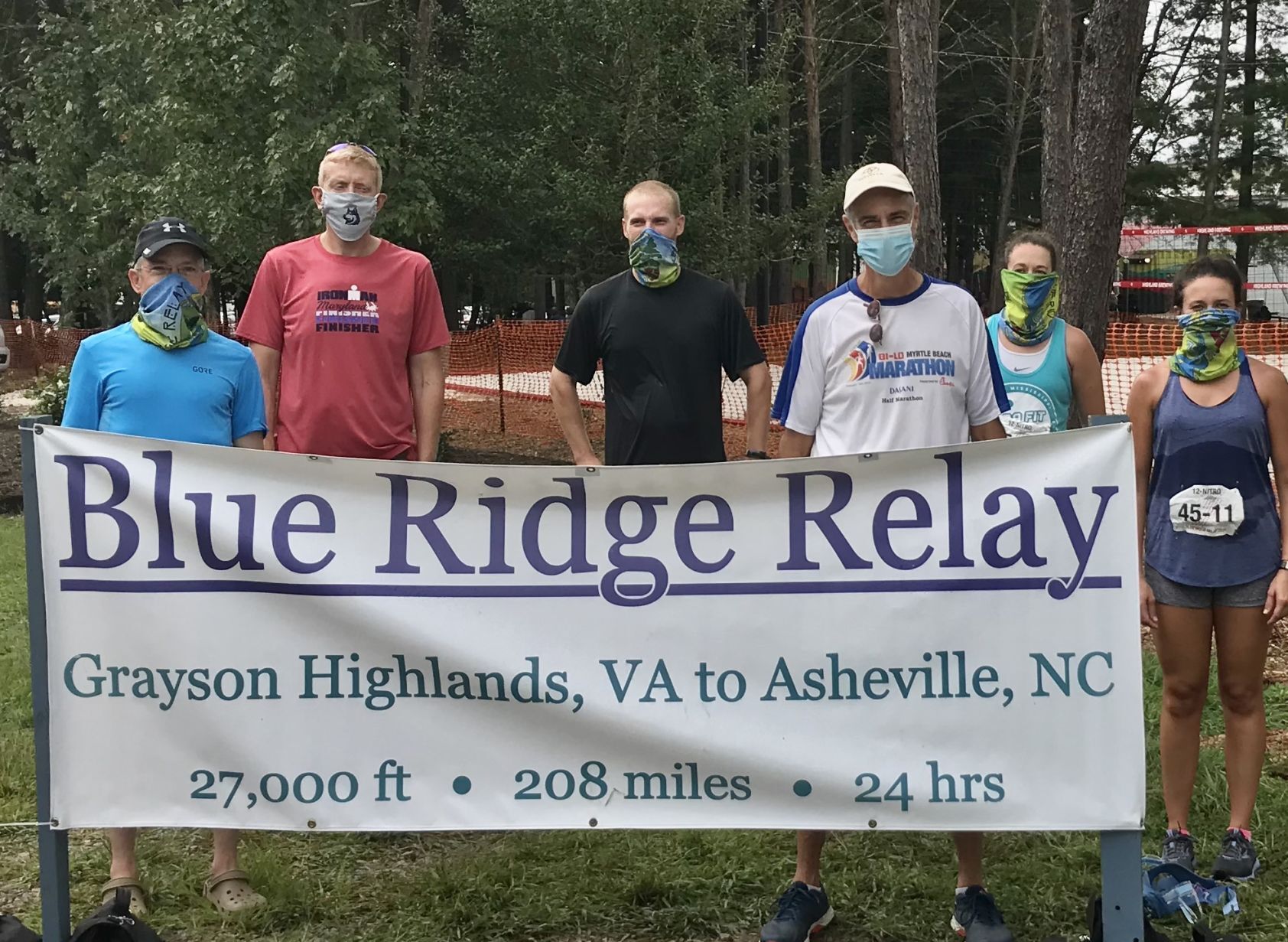 Ashe team completes Blue Ridge Relay